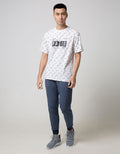 T Zone Short Sleeve T-Shirt Fullprint Paris