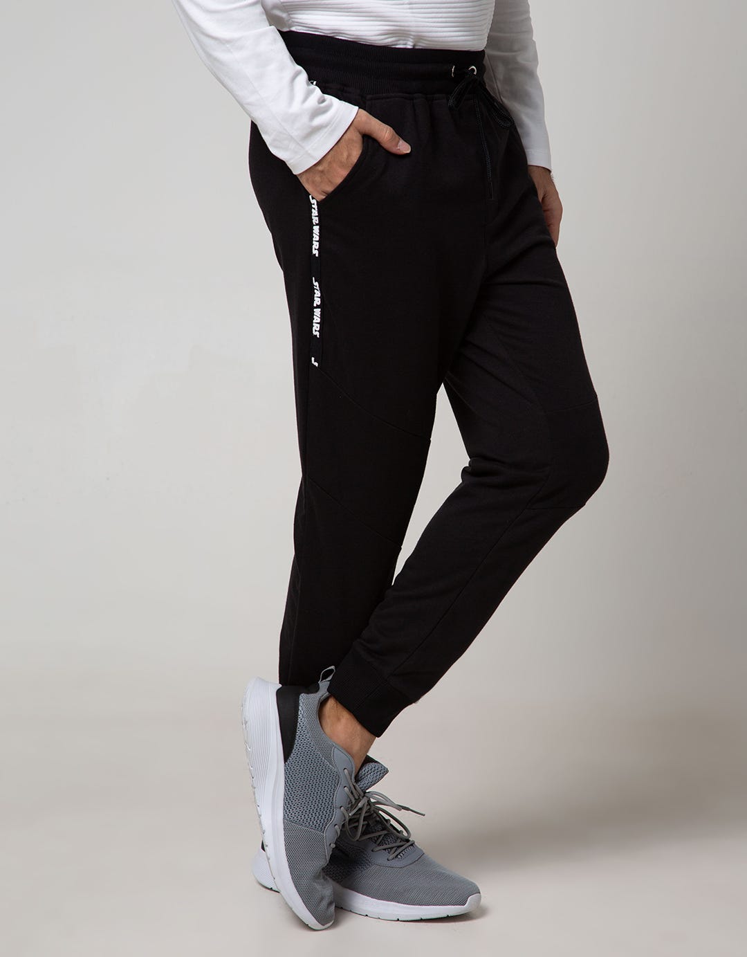 Star Wars Font Lucas Bottom Jogger