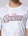 Marvel Avengers Font Short Sleeve T-Shirt