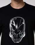 Marvel Iron Man Comic Print Short Sleeve T-Shirt