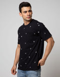 T Zone Short Sleeve T-Shirt Fullprint Aop Pocket Origami