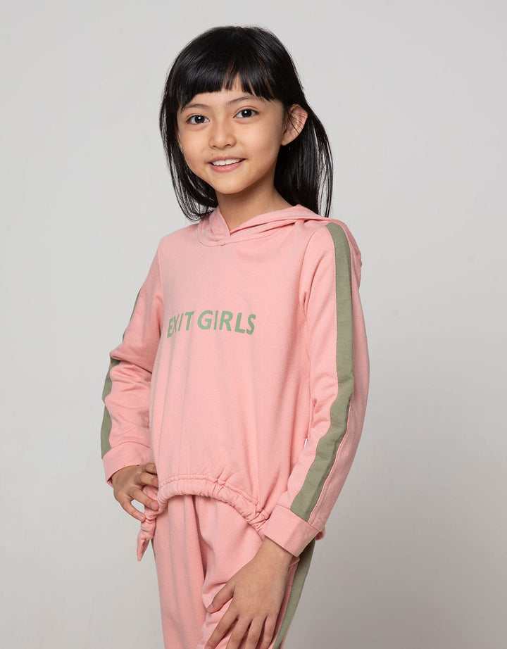 Exit Girls Jaunie Shirts With Hoodie