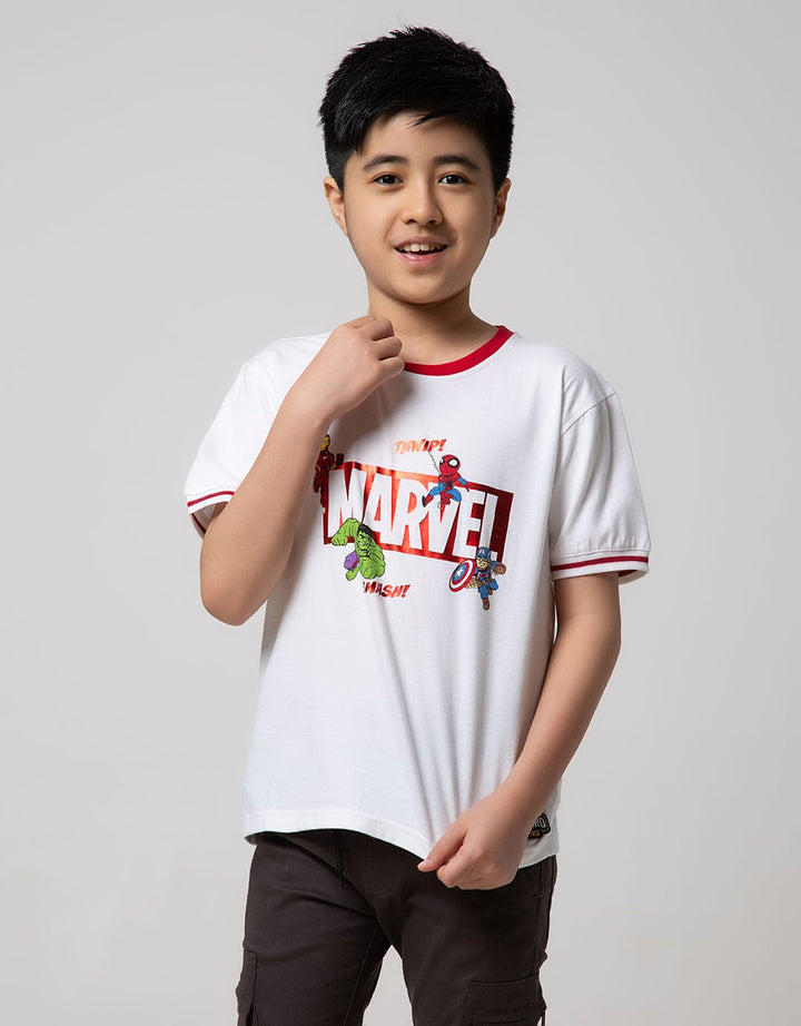 Marvel Avengers Smash Foil Short Sleeve T-Shirt