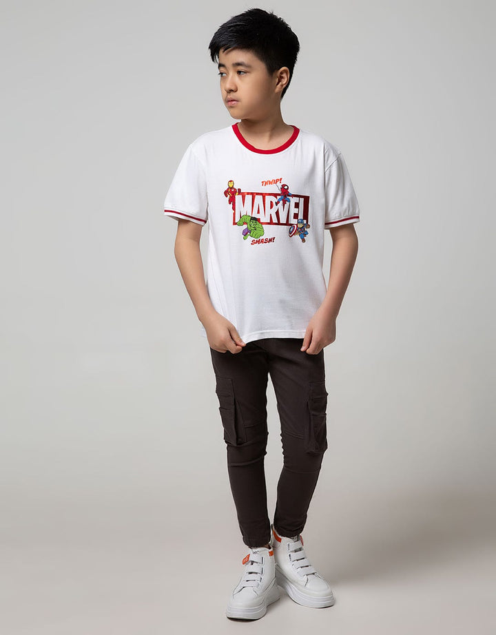 Marvel Avengers Smash Foil Short Sleeve T-Shirt