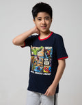 Marvel Avengers Comic Square Holo Short Sleeve T-Shirt