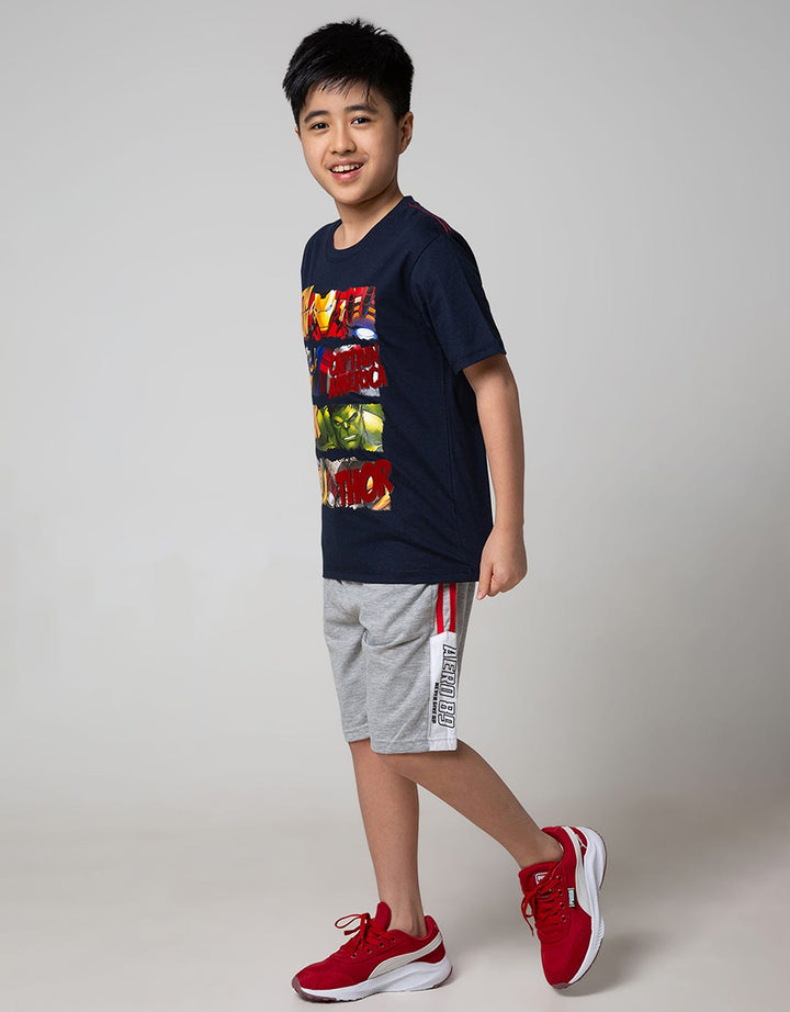 Marvel Short Sleeve T-Shirt Avenger Heroes Flock
