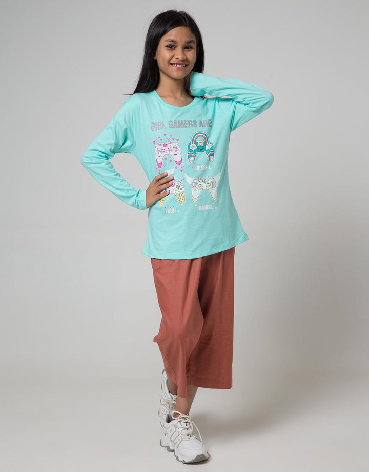 Aero Kids Long Sleeve T-Shirt Gamer Joystick