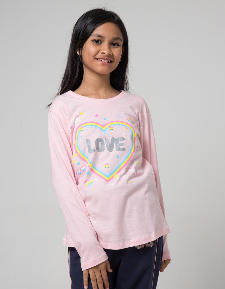 Aero Kids Long Sleeve T-Shirt Love Rainbow