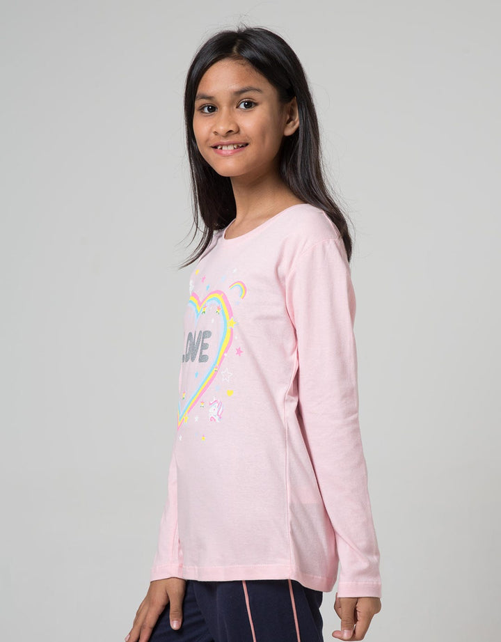 Aero Kids Long Sleeve T-Shirt Love Rainbow