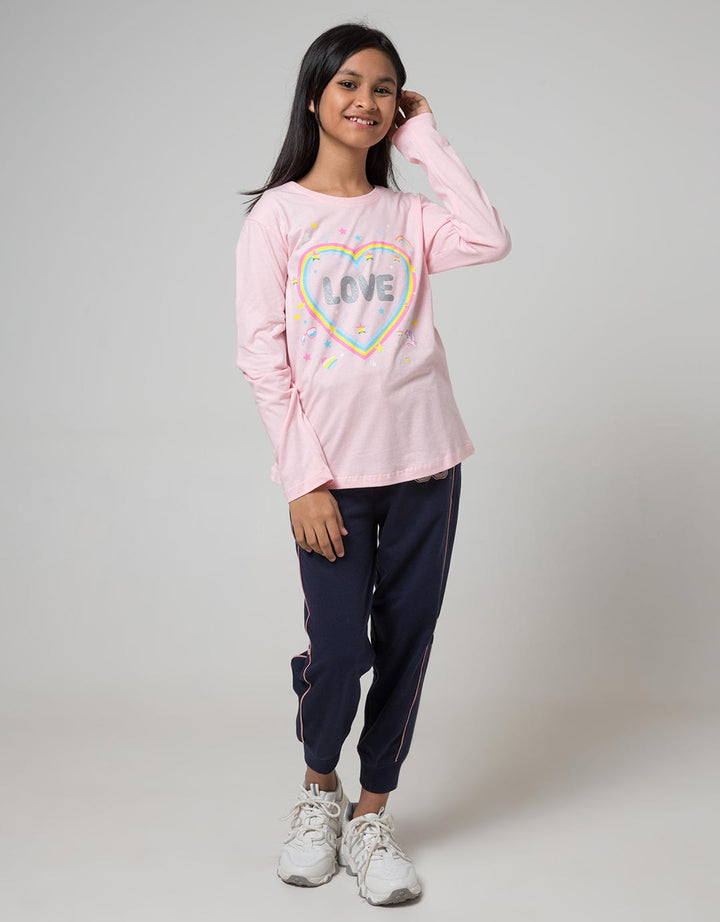 Aero Kids Long Sleeve T-Shirt Love Rainbow