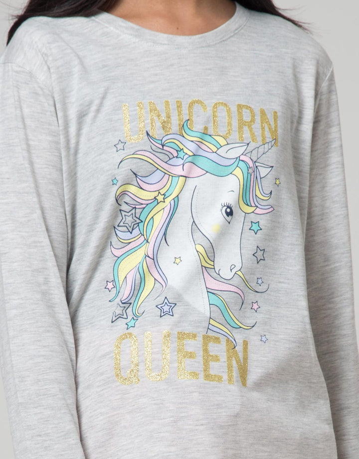 Aero Kids Long Sleeve T-Shirt Unicorn Queen