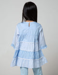 Disney Short Sleeve Midi Dress Minnie Stripe