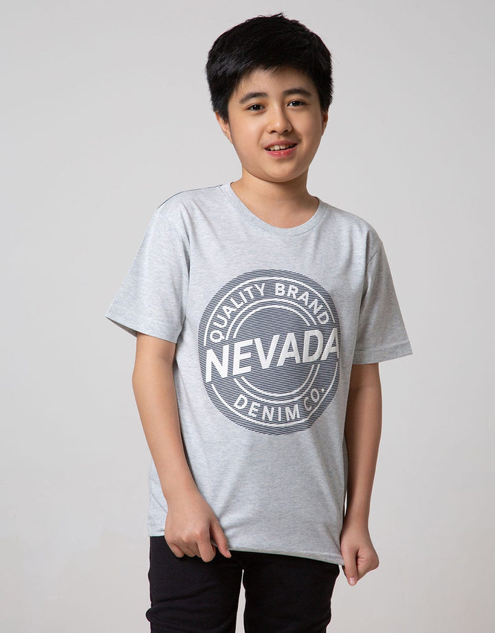 Nevada Kids Short Sleeve T-Shirt Ki Nevada Circle