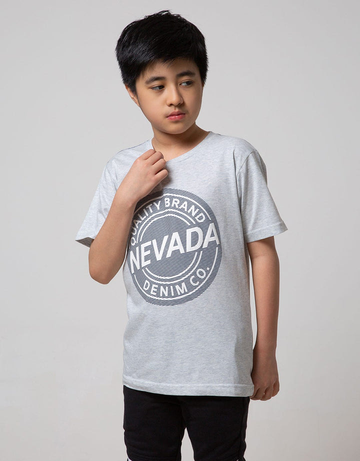 Nevada Kids Short Sleeve T-Shirt Ki Nevada Circle