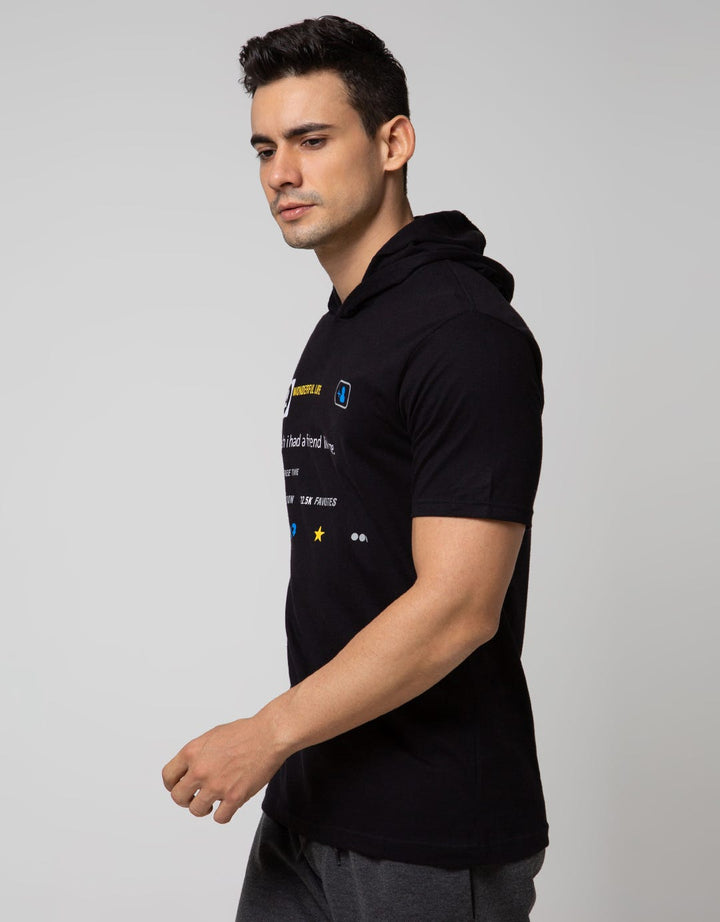 T Zone Short Sleeve T-Shirt Hoody Internet Twitter