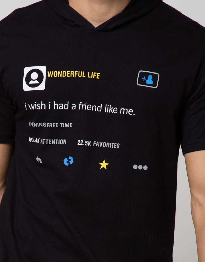 T Zone Short Sleeve T-Shirt Hoody Internet Twitter