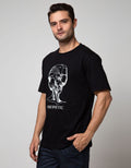T Zone Short Sleeve T-Shirt Big Size Cyborg Theme Cybernetic