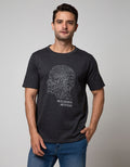 T Zone Short Sleeve T-Shirt Big Size Cyborg Theme Intelegensia