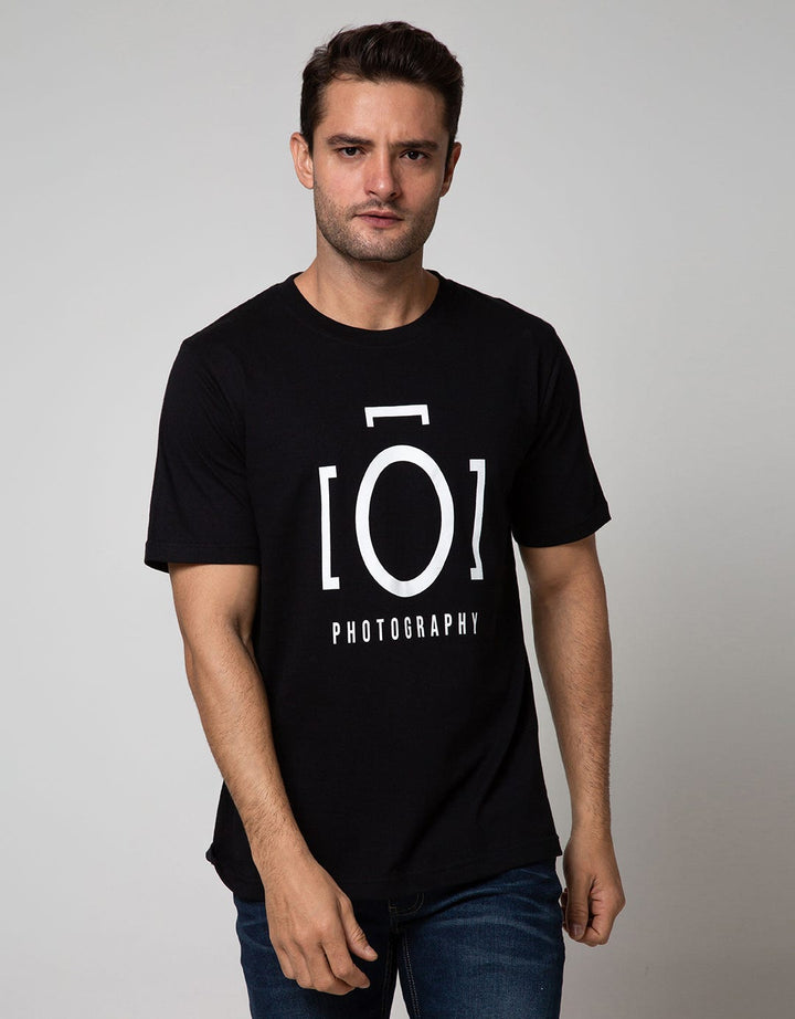 T Zone Short Sleeve T-Shirt Big Size Photography Theme