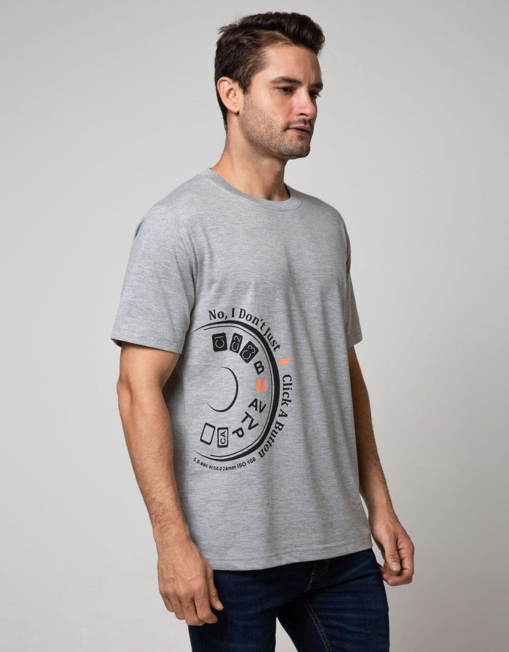 T Zone Short Sleeve T-Shirt Big Size Photography Theme Lensa