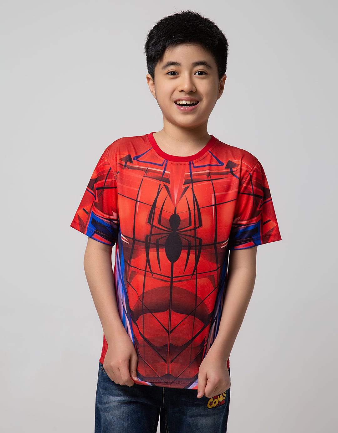 Marvel Spider-Man Costume Spider-Man Short Sleeve T-Shirt