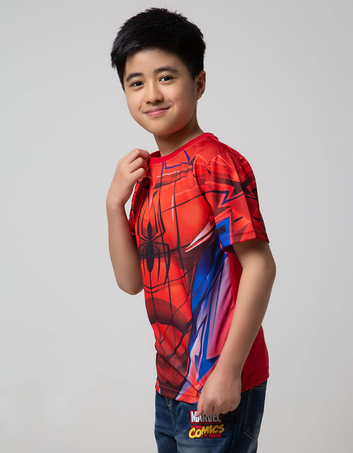 Marvel Spider-Man Costume Spider-Man Short Sleeve T-Shirt