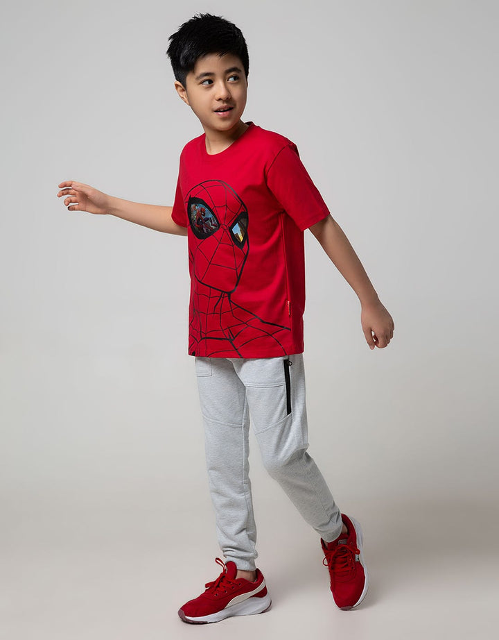 Marvel Spider-Man Half Body Eye Holo Short Sleeve T-Shirt
