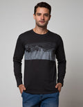 T Zone Long Sleeve T-Shirt Scenery Go Up