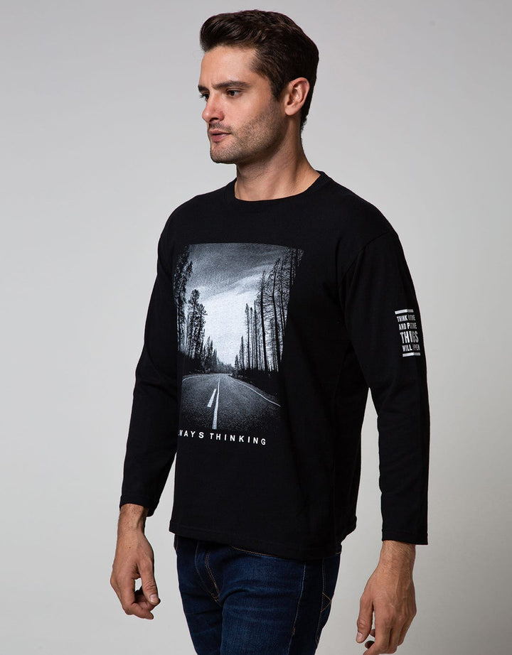 T Zone Long Sleeve T-Shirt Scenery Always Wander