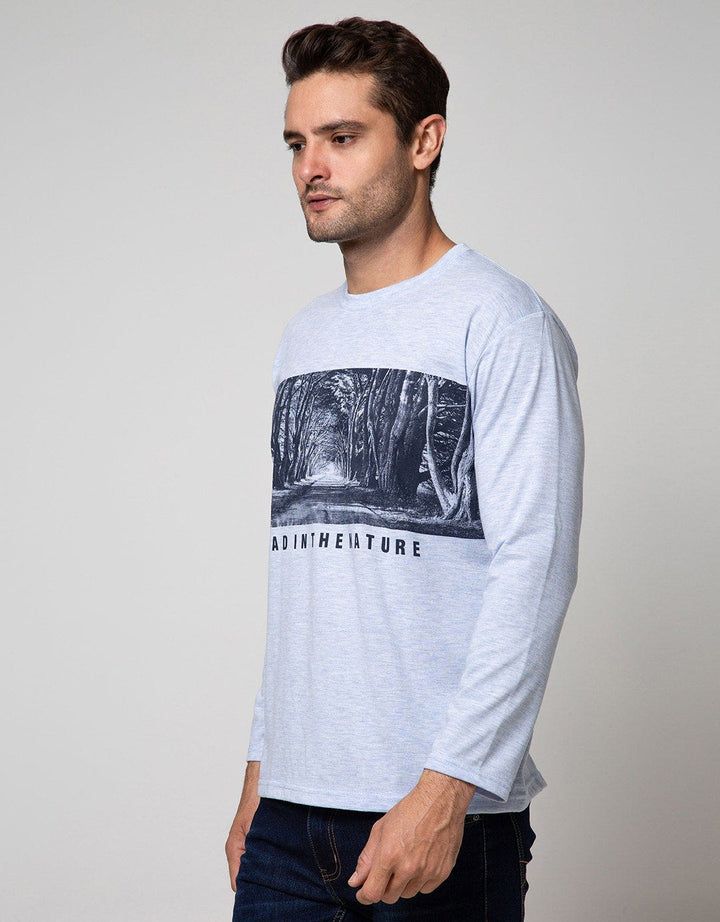 T Zone Long Sleeve T-Shirt Scenery Road