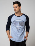 T Zone 3/4 Raglan T-Shirt Print Spark Plugs