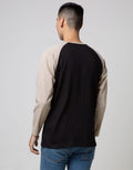 T Zone Long Sleeve Raglan T-Shirt Print Sport