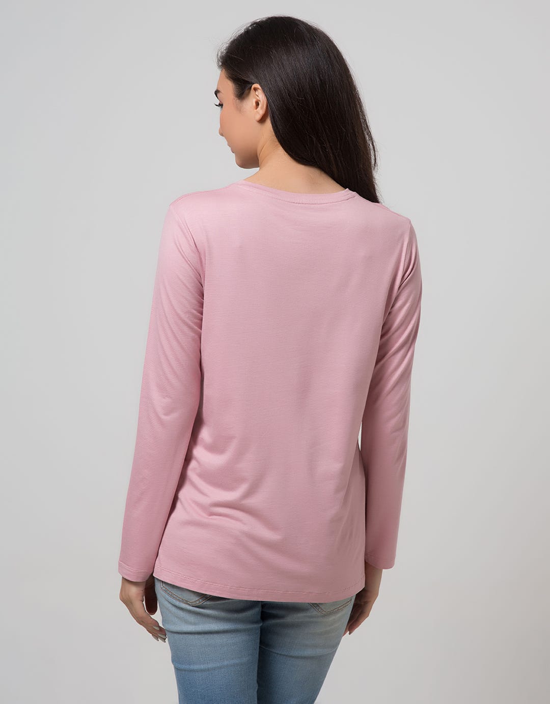 Nevada Women Knit Top Long Sleeve T-Shirt Gorgeous Kriwil
