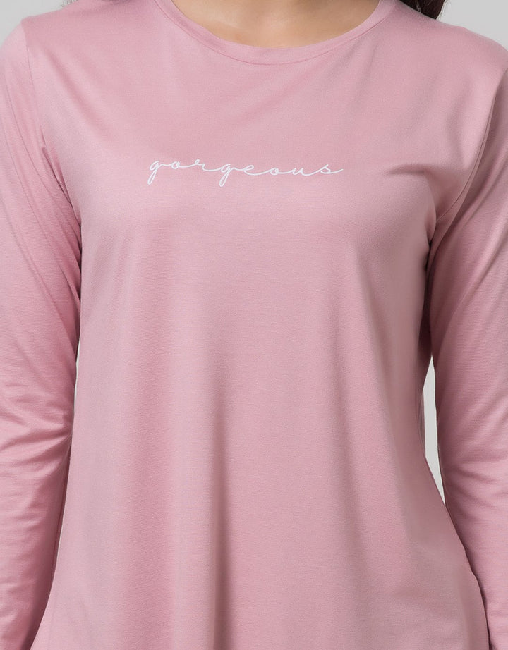 Nevada Women Knit Top Long Sleeve T-Shirt Gorgeous Kriwil