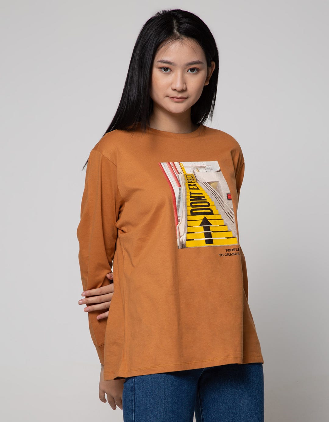 Nevada Long Sleeve T-Shirt Dont Expect Cotton Usa