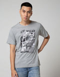 T Zone Short Sleeve T-Shirt Wb Superman Retro Comic Page