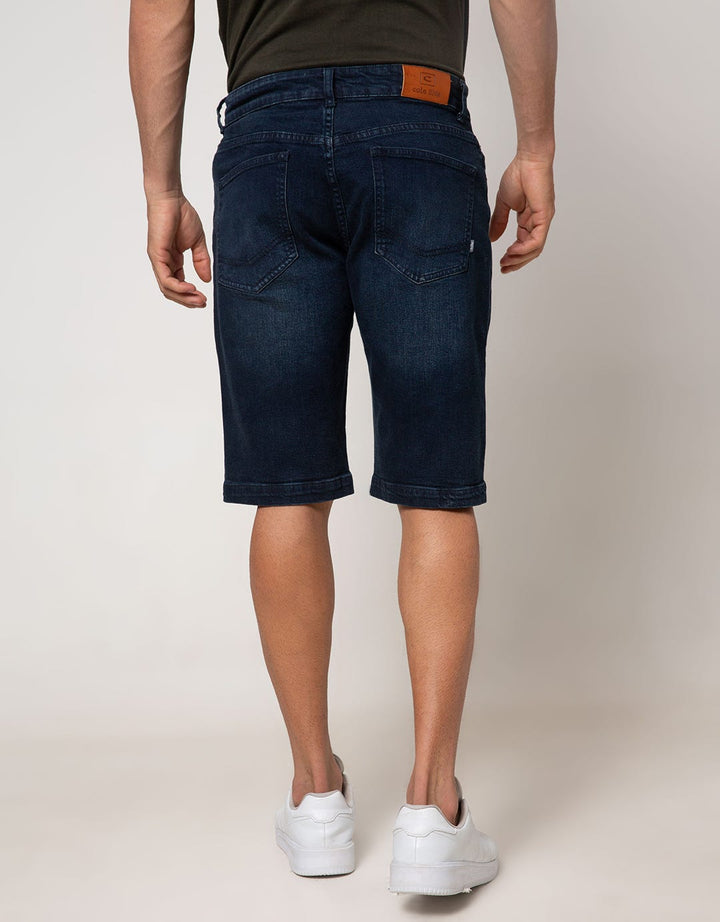 Cole Denim Short Pants Fashion Whisker