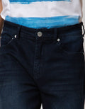 Cole Denim Short Pants Fashion Whisker
