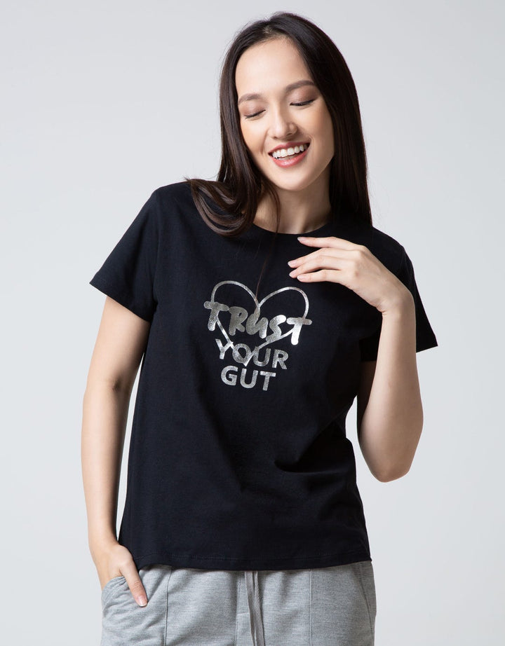 Nevada Short Sleeve T-Shirt Wording Non Raglan Basic