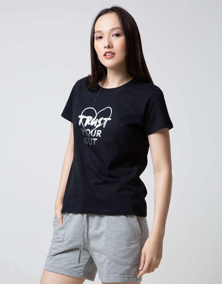 Nevada Short Sleeve T-Shirt Wording Non Raglan Basic
