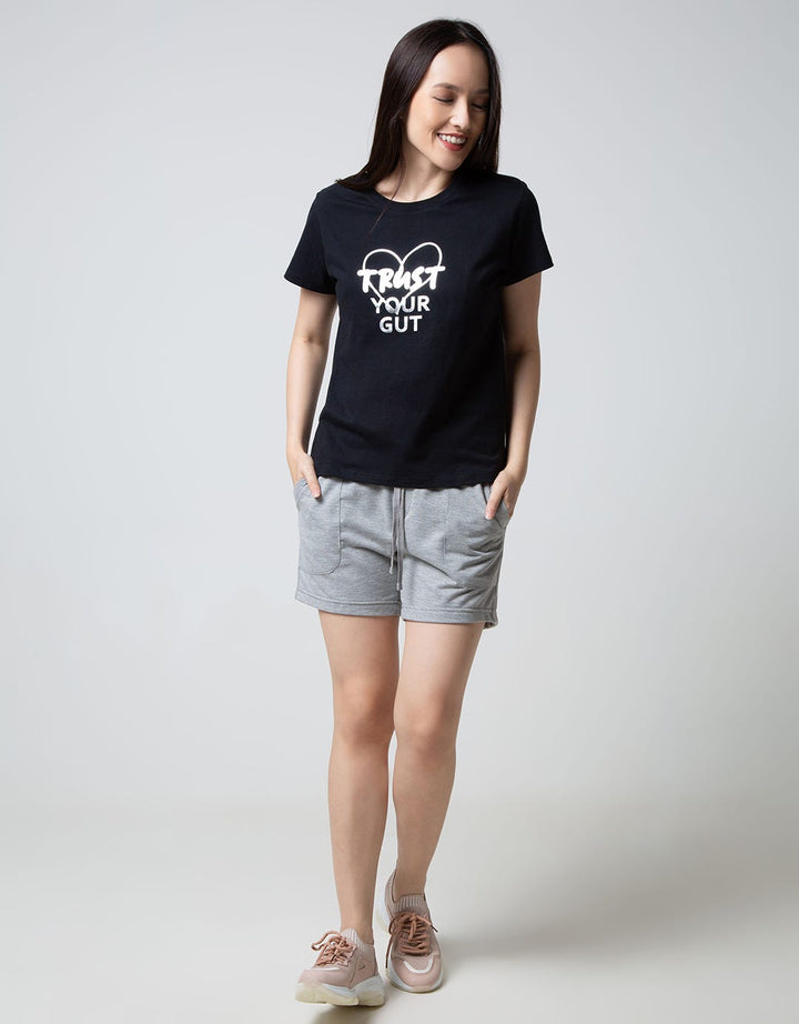 Nevada Short Sleeve T-Shirt Wording Non Raglan Basic