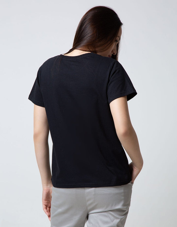 Nevada Short Sleeve T-Shirt Wording Non Raglan Basic