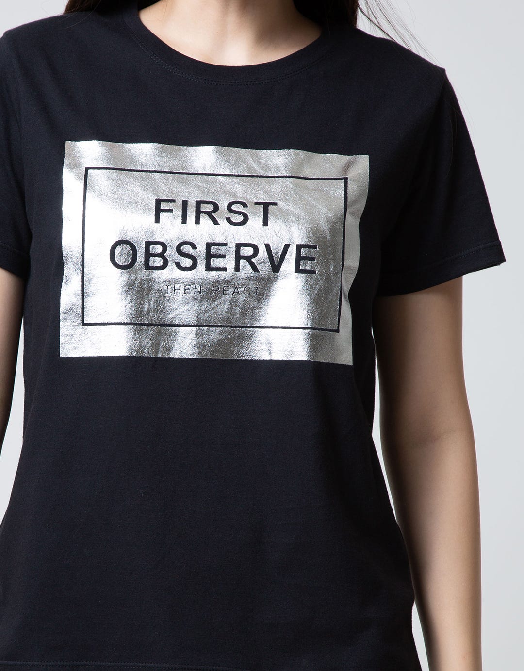 Nevada Short Sleeve T-Shirt Wording Non Raglan Basic
