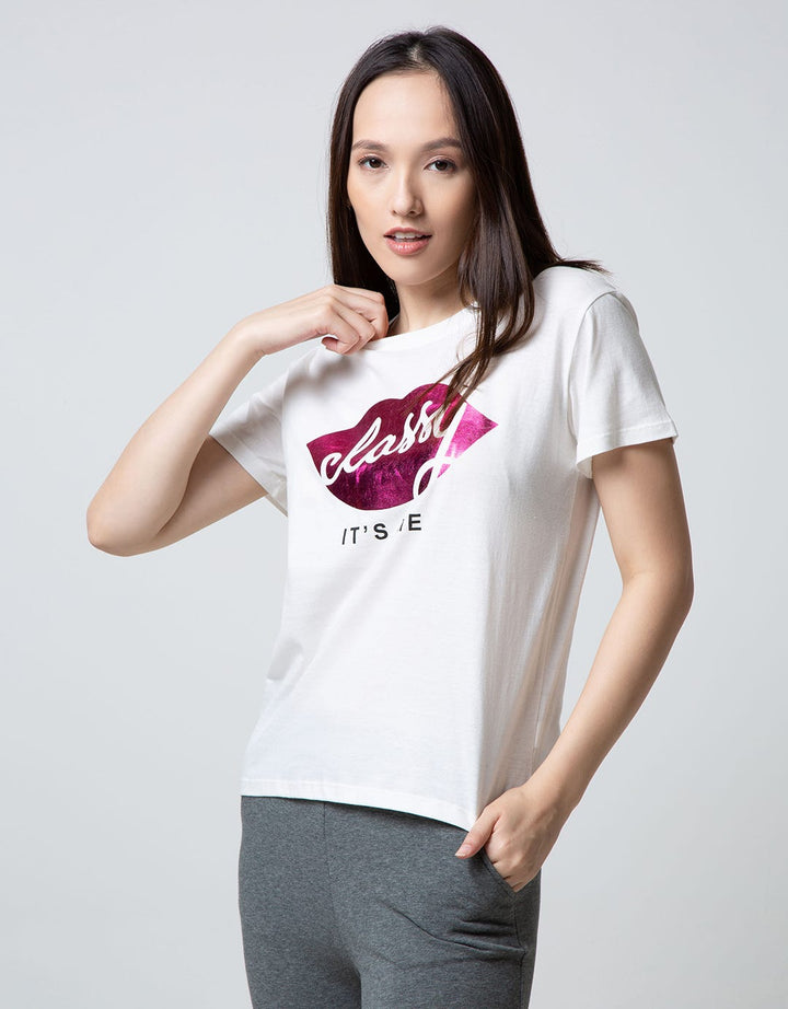 Nevada Short Sleeve T-Shirt Wording Non Raglan Basic