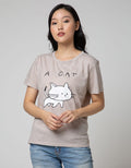 Nevada Short Sleeve T-Shirt Cartoon Non Raglan Cute