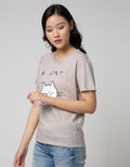 Nevada Short Sleeve T-Shirt Cartoon Non Raglan Cute