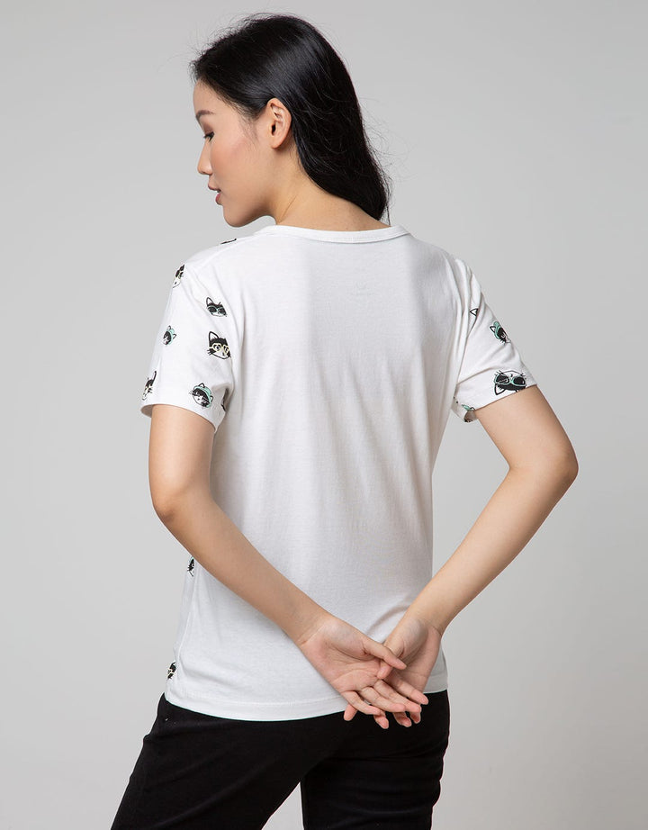 Nevada Short Sleeve T-Shirt Cartoon Non Raglan Cute