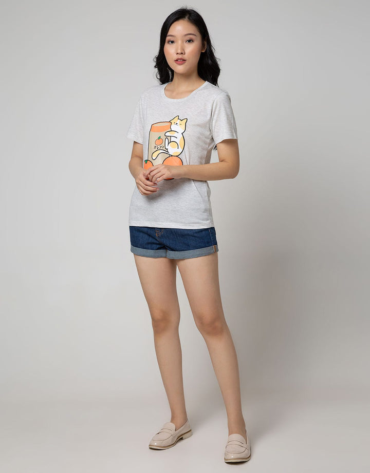 Nevada Short Sleeve T-Shirt Cartoon Non Raglan Cute