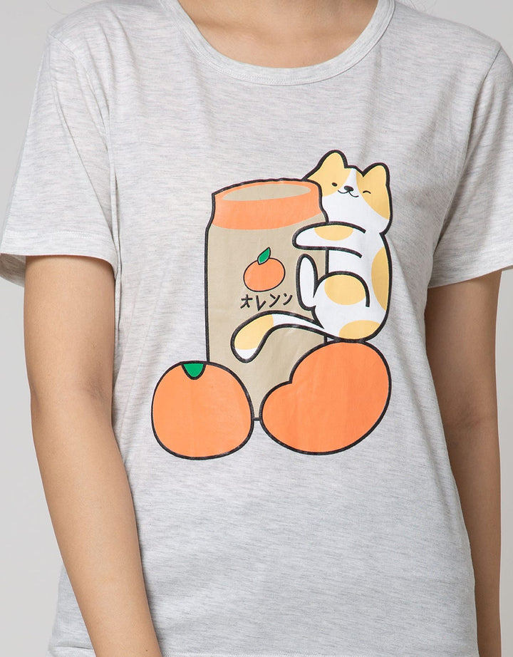 Nevada Short Sleeve T-Shirt Cartoon Non Raglan Cute