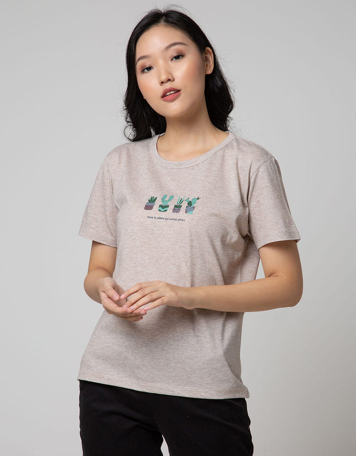 Nevada Short Sleeve T-Shirt Cartoon Non Raglan Cute